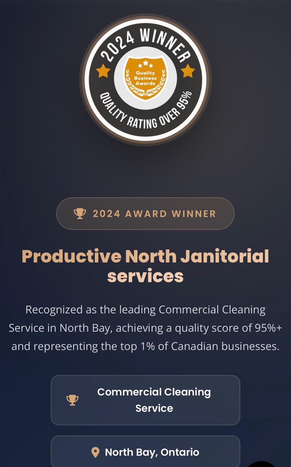 2024 Quality Business Award